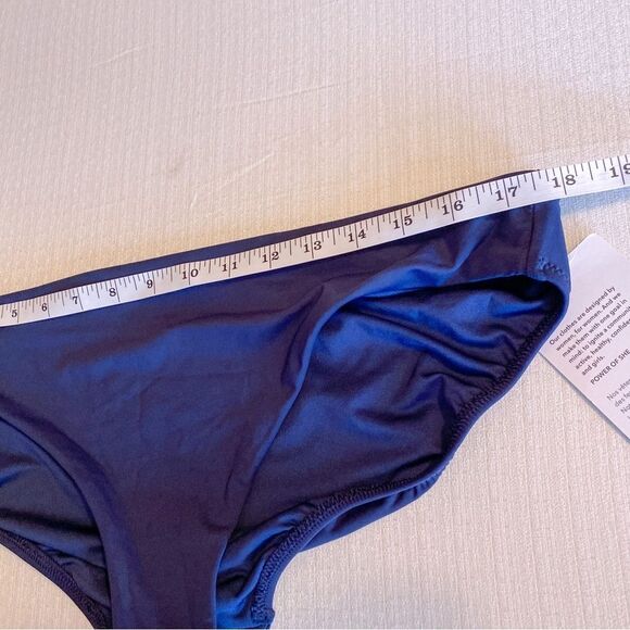Athleta Clean Medium Navy Bikini Bottom - Picture 7 of 9